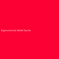 Ergonomische Wolle-Tasche