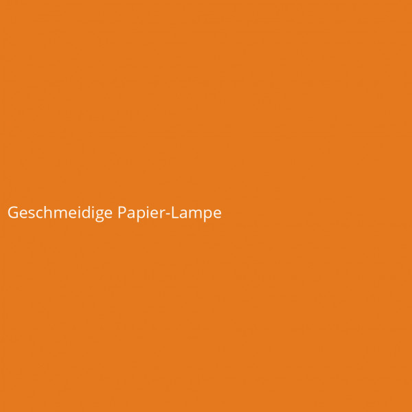 Geschmeidige Papier-Lampe