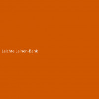 Leichte Leinen-Bank