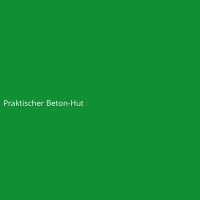 Praktischer Beton-Hut