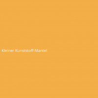 Kleiner Kunststoff-Mantel