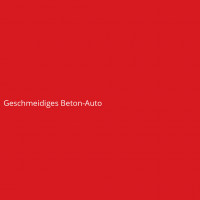 Geschmeidiges Beton-Auto