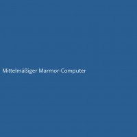 Mittelm&auml;&szlig;iger Marmor-Computer