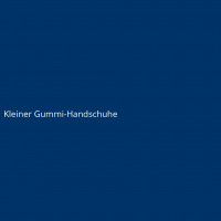 Kleiner Gummi-Handschuhe