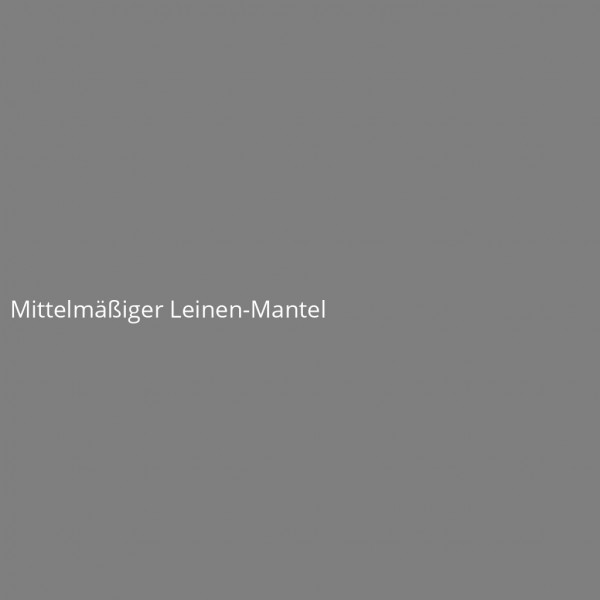 Mittelm&auml;&szlig;iger Leinen-Mantel