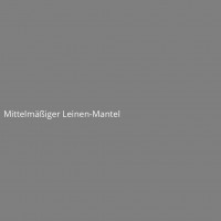 Mittelm&auml;&szlig;iger Leinen-Mantel