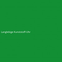 Langlebige Kunststoff-Uhr