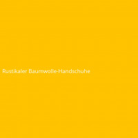 Rustikaler Baumwolle-Handschuhe