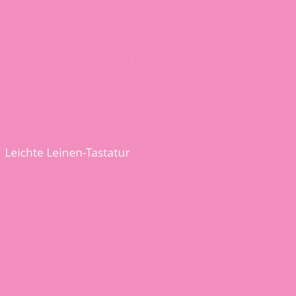 Leichte Leinen-Tastatur