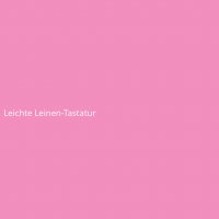 Leichte Leinen-Tastatur