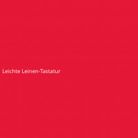 Leichte Leinen-Tastatur