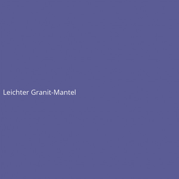 Leichter Granit-Mantel