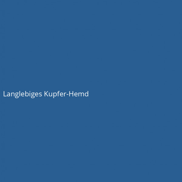 Langlebiges Kupfer-Hemd