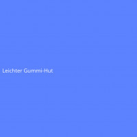 Leichter Gummi-Hut