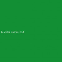 Leichter Gummi-Hut