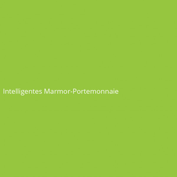 Intelligentes Marmor-Portemonnaie